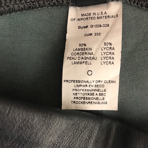 Getting Back To Square One Lambskin Leggings - Picture 13 of 15